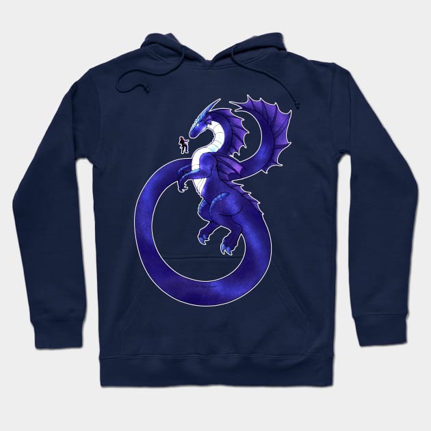 Space Dragon Draco Hoodie by SakuraDragon